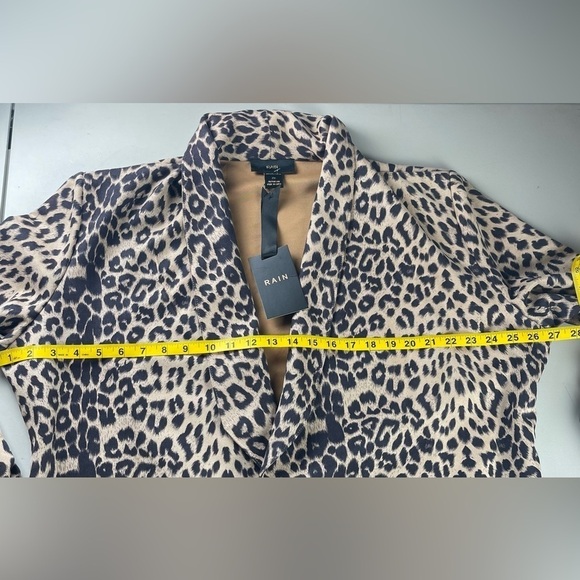 RAIN leopard print blazer Size 2X NWT - Picture 4 of 6